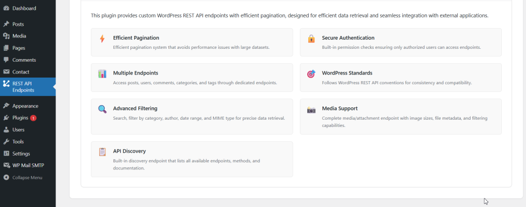 Advanced WP REST API Manager screenshot 4