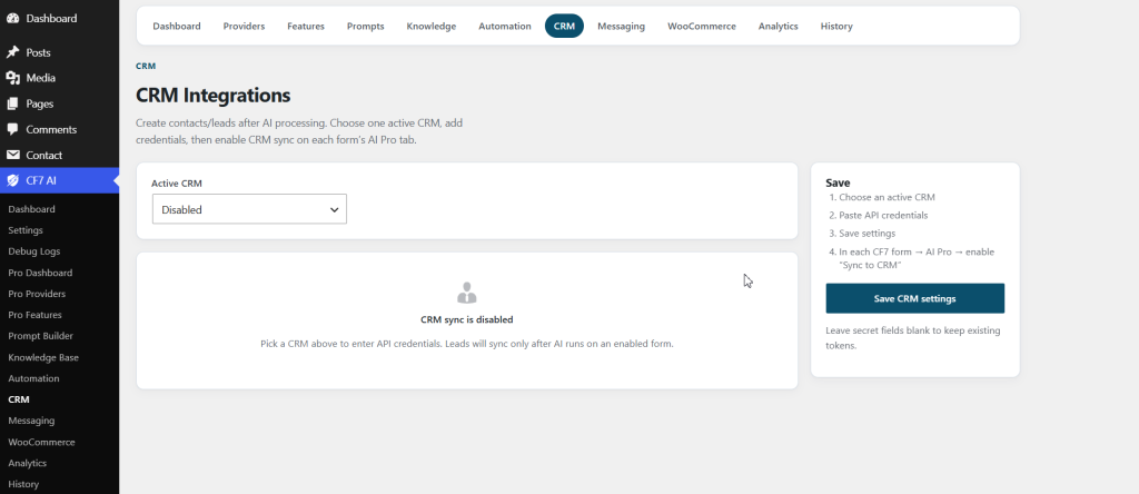 AI Assistant for Contact Form 7 Pro screenshot 7