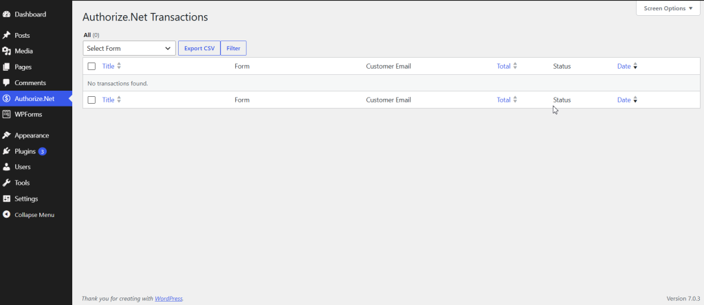 Payments with Authorize.Net for WPForms screenshot 5