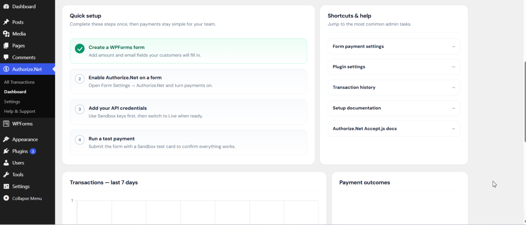 Thenameda Form Payments with Authorize.Net for WPForms Pro screenshot 7