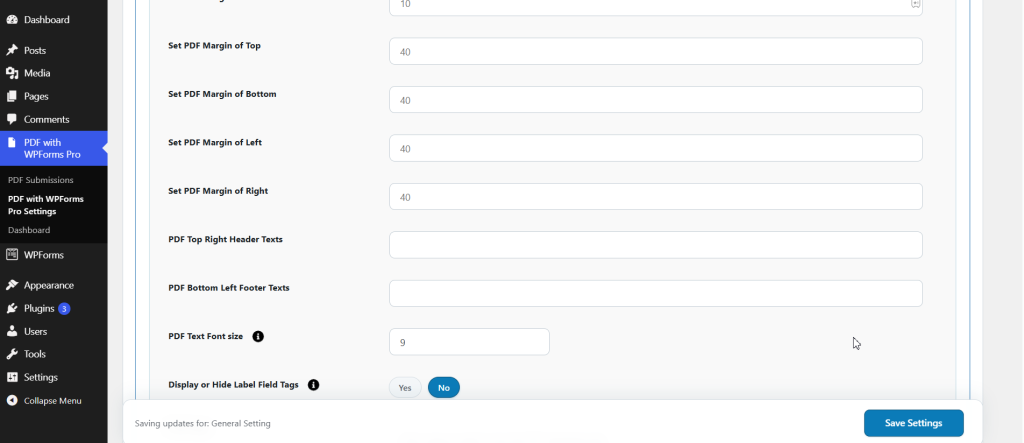 Generate PDF for WPForms Pro screenshot 15
