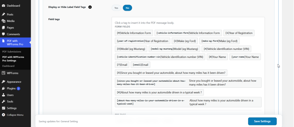 Generate PDF for WPForms Pro screenshot 14