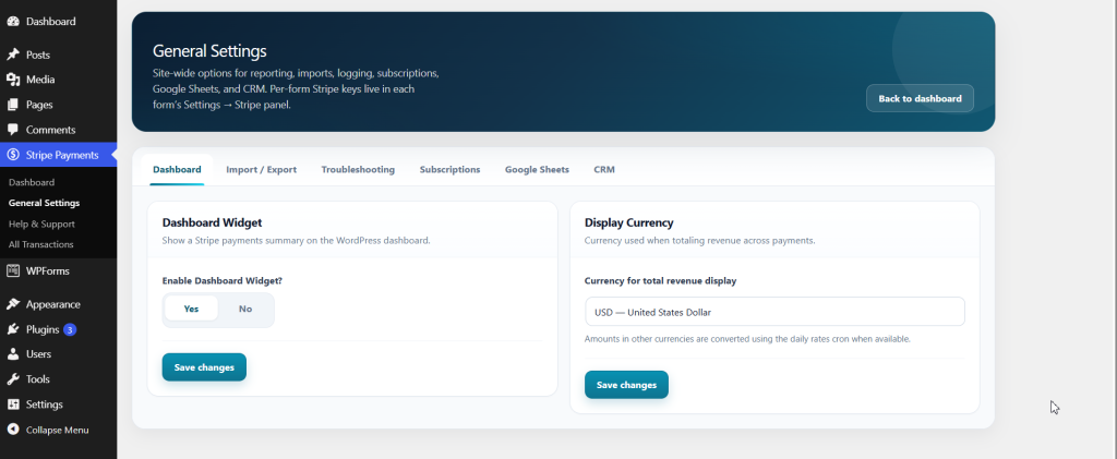 Thenameda Form Payments with Stripe for WPForms Pro screenshot 13