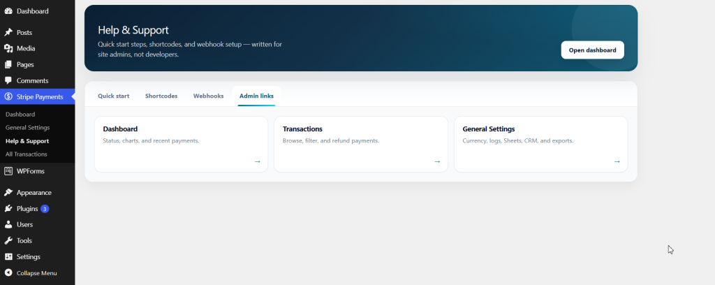 Thenameda Form Payments with Stripe for WPForms Pro screenshot 3