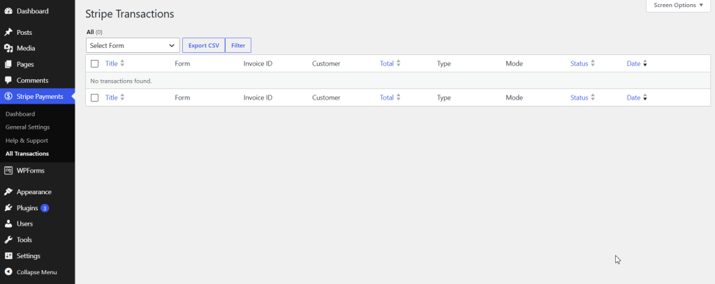 Thenameda Form Payments with Stripe for WPForms Pro screenshot 2