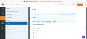 stripe pro 6