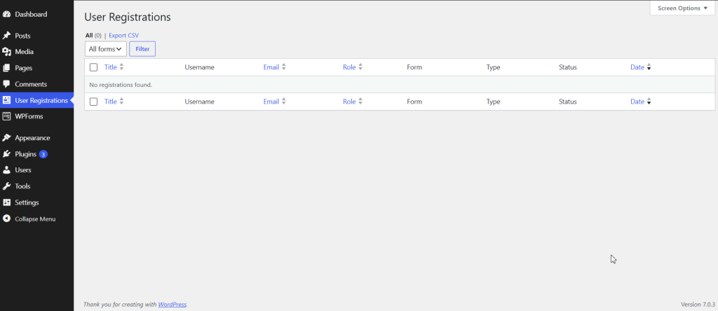 User Registration for WPForms screenshot 4