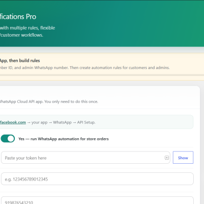 WhatsApp Notifications Pro for WooCommerce